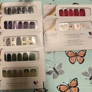 Brand New Color Street Holiday Sets 7 total!!